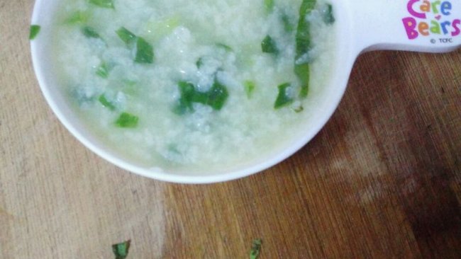 菜粥的做法