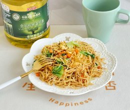 家常快手炒面#橄想橄做，就是中国味#的做法