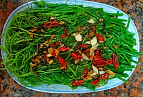 凉拌龙须菜的做法