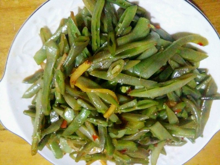 下饭菜之煽炒扁豆角的做法