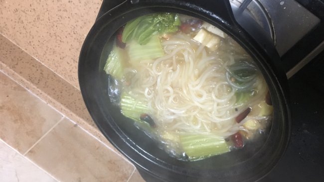 简易猪肉炖粉条的做法