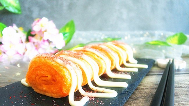 樱花厚蛋烧的做法