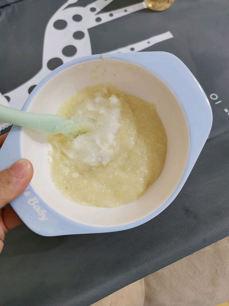 8月龄辅食-小米山药粥的做法