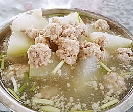 肉丸子冬瓜汤的做法