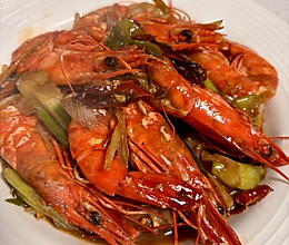油焖大虾的做法
