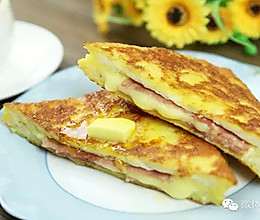 【微体】港式小食西多士，用吐司做的豪华早餐的做法