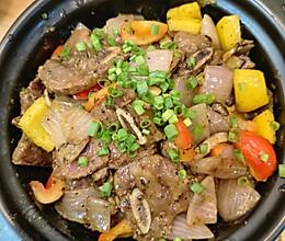 爆炒牛仔骨的做法