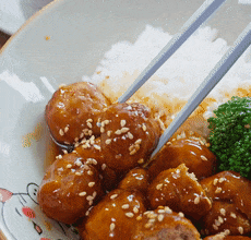 【宝宝辅食】照烧肉圆盖饭的做法