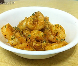 蒜蓉虾仁的做法