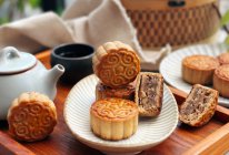 #寻味外婆乡 香满中秋宴#家庭版简易五仁月饼的做法