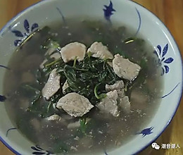 潮音潮人:枸杞叶瘦肉汤的做法