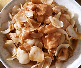 百合肉片的做法