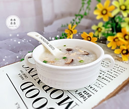 香菇鸡肉粥#花10分钟，做一道菜！#的做法