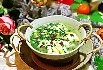 #春季食材大比拼#荠菜春笋豆腐羹的做法