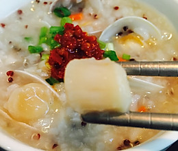 黎麦海鲜粥的做法