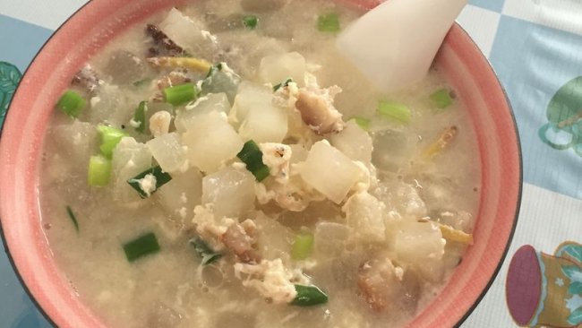 海参冬瓜蛋花汤的做法