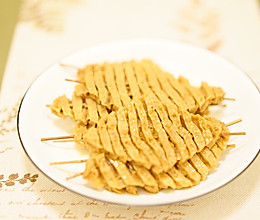五香豆腐串的做法