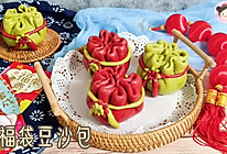 #安佳一口“新”年味#新年福袋豆沙包的做法