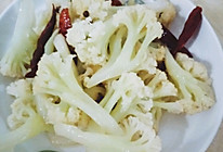 炝炒花菜的做法