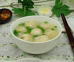 挂面鸡肉丸的做法