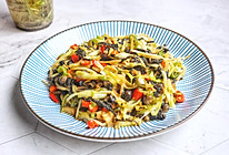 韭黄紫苏炒螺肉#秋天怎么吃#的做法