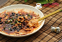 豆豉蒸财鱼片#樱花味道#的做法