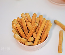 无油无糖胡萝卜磨牙棒的做法
