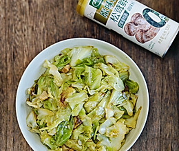 #厨房鲜香秘诀，太太乐松茸鲜，一餐一筷见鲜香#黑松露干贝包菜的做法