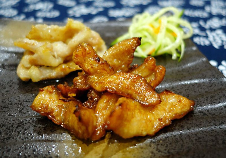 双味猪颈肉的做法