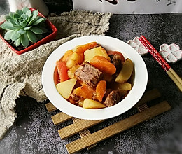 #花10分钟，做一道菜！#红烩土豆牛肉的做法