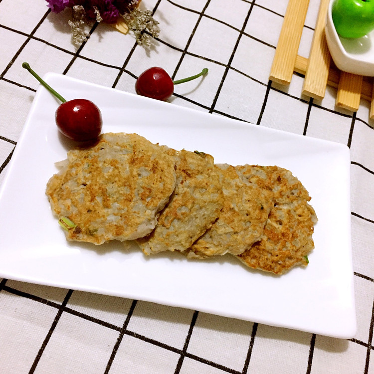 鸡蛋藕饼的做法