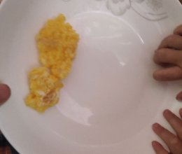 蛋黄米粉饼宝宝辅食的做法