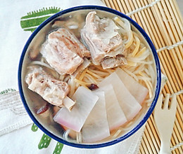 12M+羊排萝卜汤面：宝宝辅食营养食谱菜谱的做法