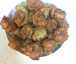 油炸萝卜丝丸子的做法