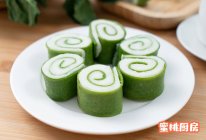 翡翠山药卷的做法