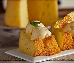 冰淇淋戚风蛋糕 | 清新快手的“心动角”的做法