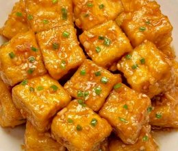 烧汁脆皮豆腐的做法