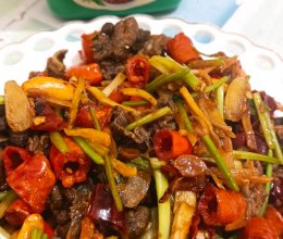 #葱伴侣豆瓣酱能蘸善炒#豆瓣羊胎盘的做法