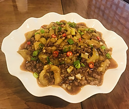 肉末茄子的做法