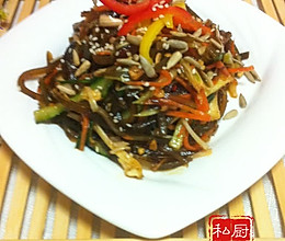 凉拌昆布的做法