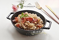 电饭煲美食－－香菇腊肠芋头饭的做法