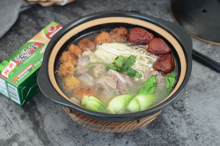 软骨补钙火锅的做法