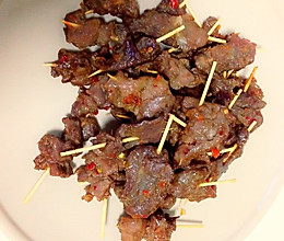 牙签牛肉（烤箱）的做法