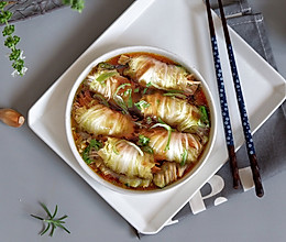 金针菇白玉卷(无油)#中式减脂餐#的做法