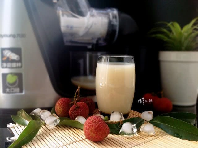 清甜浓香----荔枝汁的做法