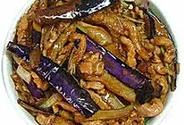 茄子肉丝的做法