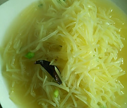 醋溜土豆丝的做法