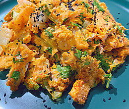 韩式泡菜饼的做法