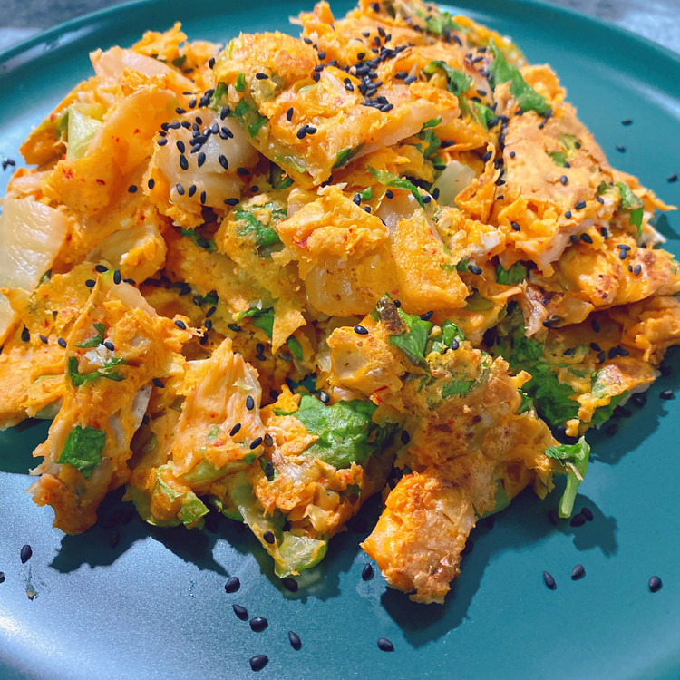 韩式泡菜饼的做法