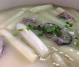 奶汤蒲菜  的做法